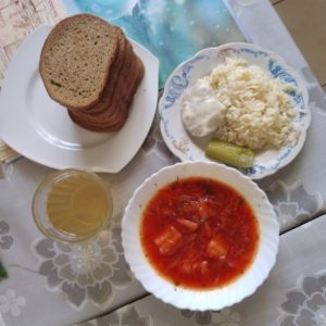 Desfășurarea procesului de alimentație a elevilor din instituție la data de 25.02.2021