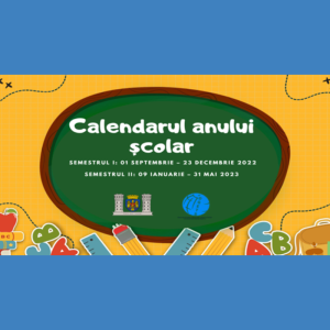 Structura anului școlar 2022/2023