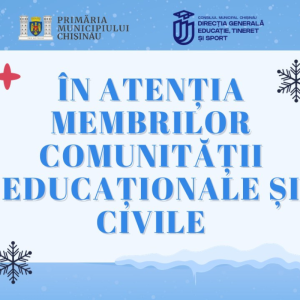 În atenția membrilor comunității educaționale și civile