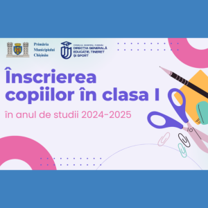 Înscrierea copiilor în clasa I