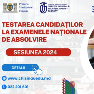 Testarea candidaților la examenele naționale de absolvire