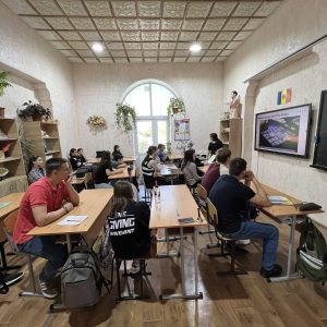 Întâlnire cu colaboratorii USM, facultatea informatică