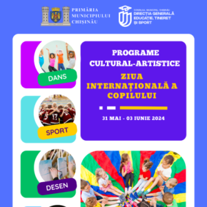 Programe cultural-artistice organizate cu ocazia „Zilei Internaționale a Copilului”.