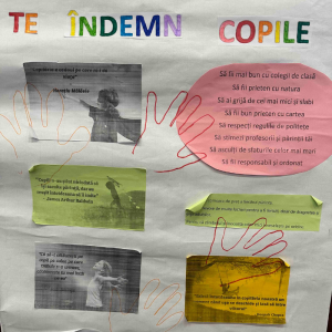 In parteneriat cu părinții elevilor din ciclul primar!