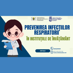 Prevenirea infecțiilor respiratorii în instituțiile de învățământ