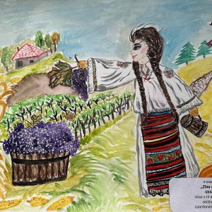 Participare activă în cadrul concursului internațional „Tradiții și obiceiuri de toamnă la moldoveni”