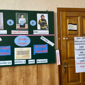 Oră publică „Orice meserie e frumoasă”, desfășurată de Aliona Cretsu Railean cu elevii clasei a III-a.