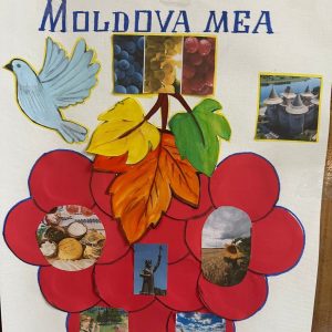 „Copiii din clasa a IV-a au adus Republica Moldova pe scenă în proiectul: ,,O țară ca un strugure “💙💛❤️”