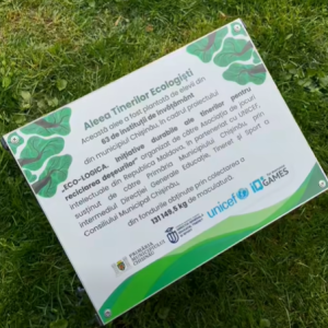 Acțiunea de plantare din Parcul „Dendrariu”, în cadrul proiectului „ECO-LOGICA”